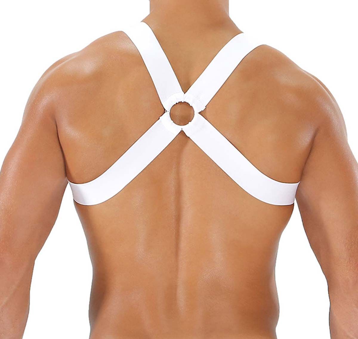 TOF Harness FETISH ELASTIC HARNESS WHITE H0017B, weiss