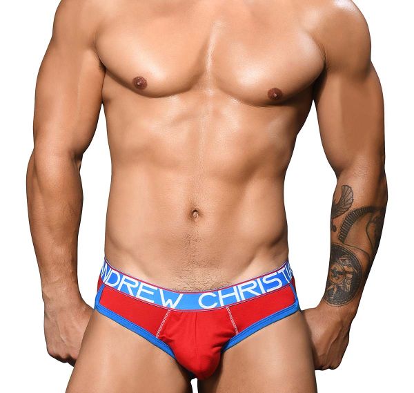 Andrew Christian Slip COOLFLEX MODAL BRIEF w/ Show-It 92337, rouge 