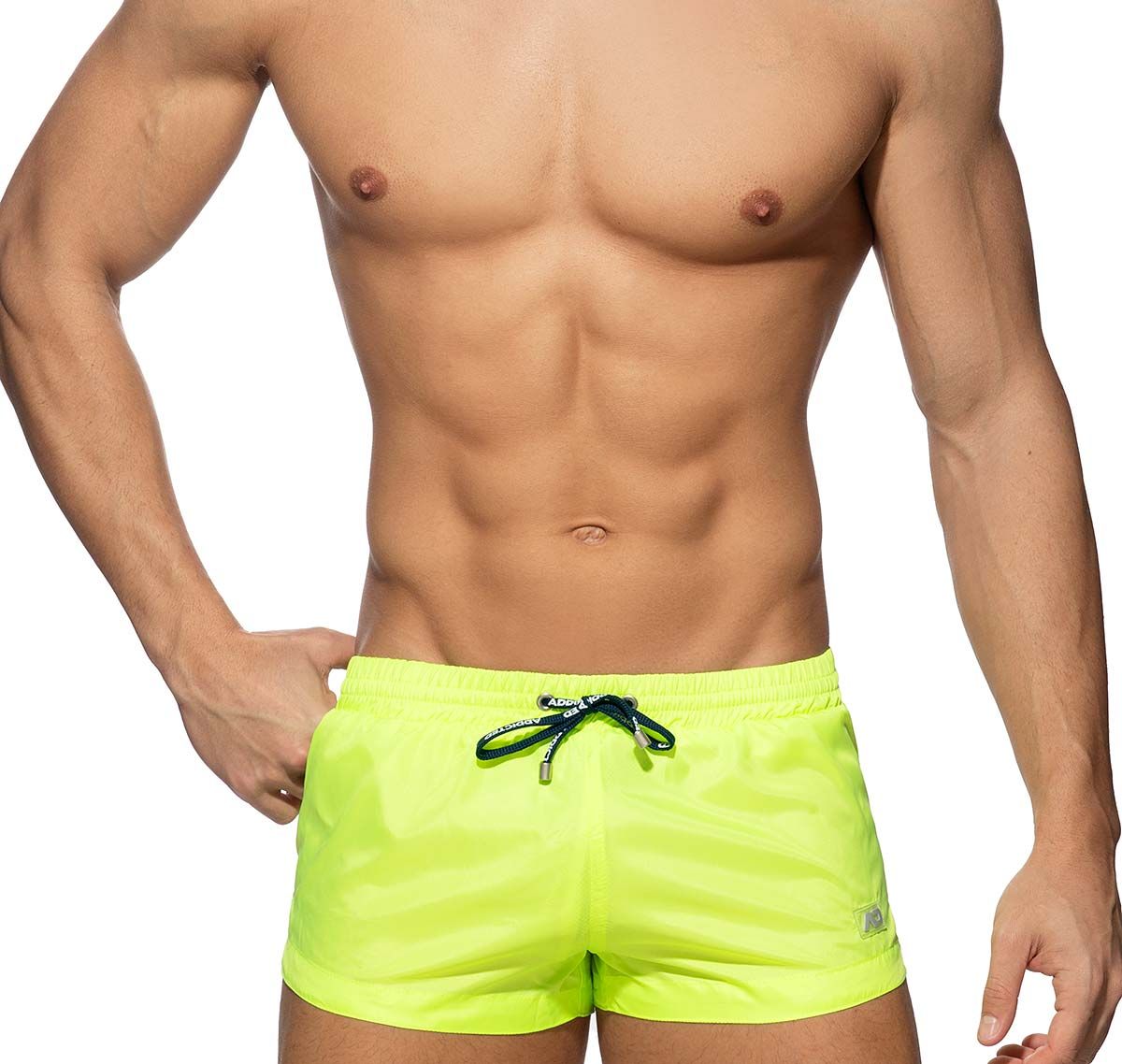 Addicted Swim Shorts BASIC MINI SWIM SHORT ADS111, lemon
