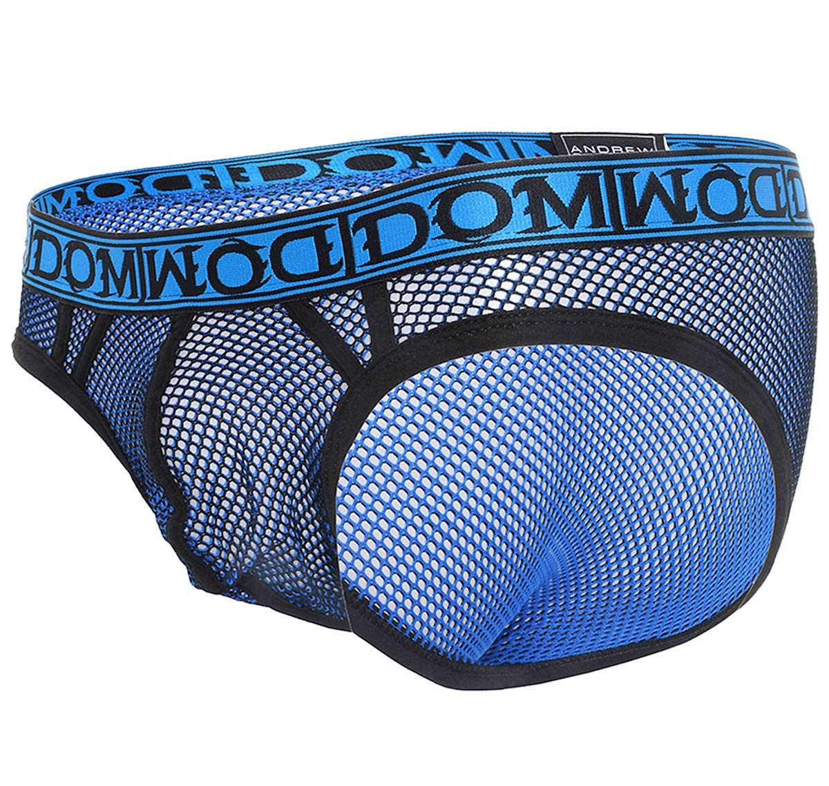 Andrew Christian Brief DOM DOUBLE-MESH BRIEF 91608, black-blue