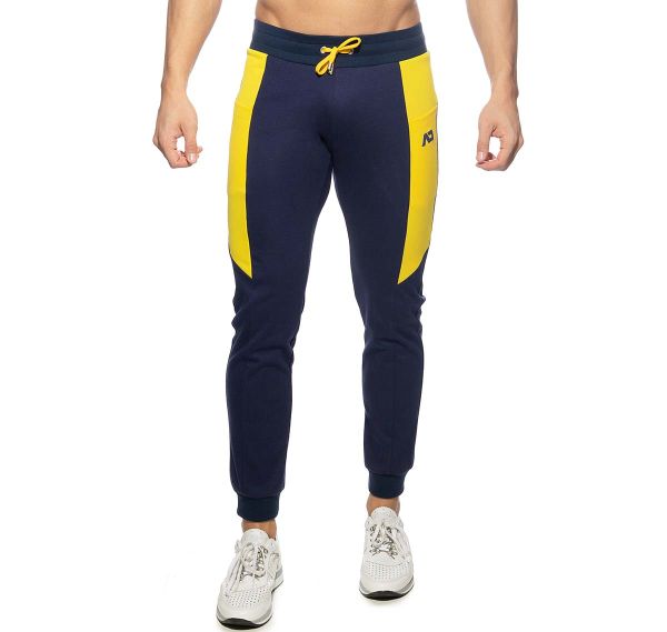 Addicted Pantalón deportivo AD COTTON SPORTS LONG PANTS AD1066, azul marino 
