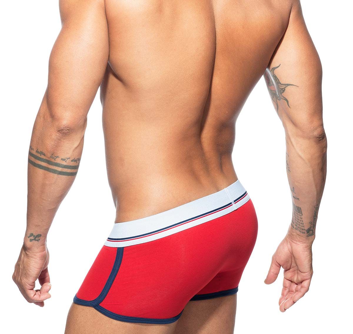 Addicted Boxer CURVE TRUNK AD728, rosso