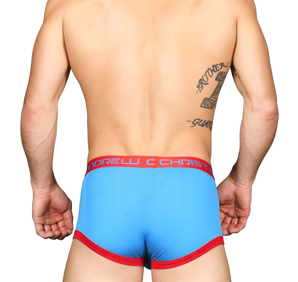 Andrew Christian Boxers ALMOST NAKED RETRO BOXER 90884, blue