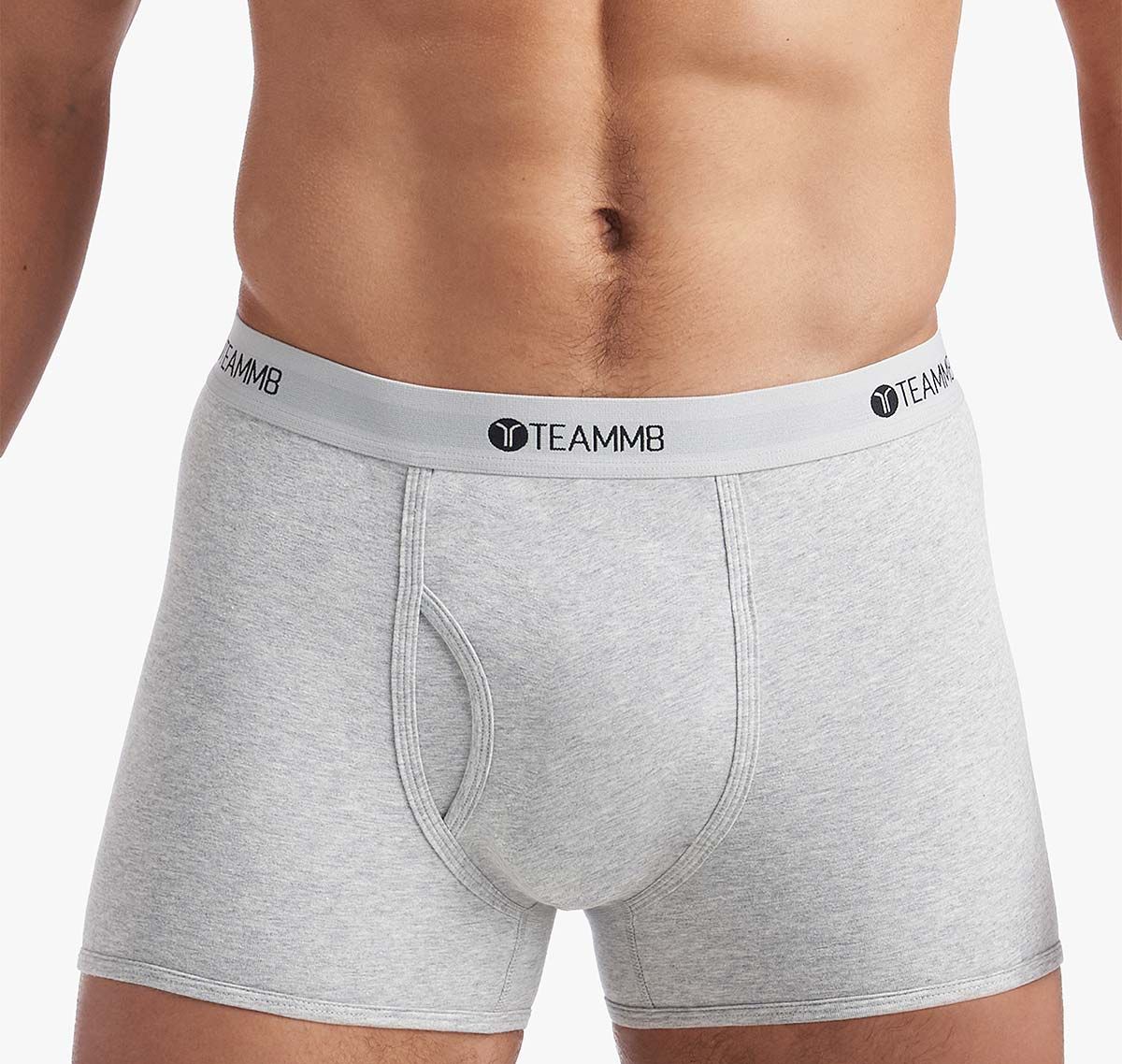 TEAMM8 Boxers CLASSIC COTTON TRUNK, grey