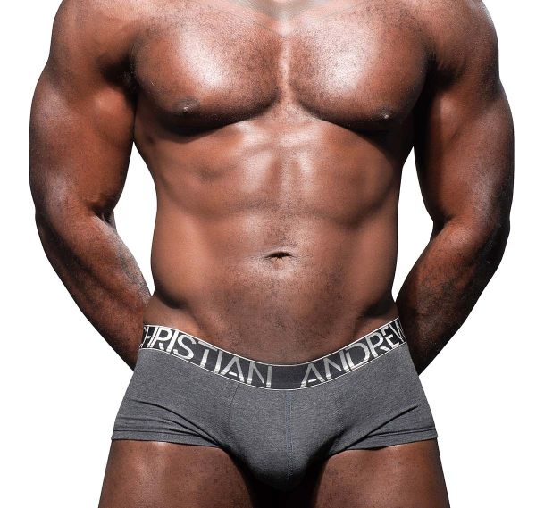 Andrew Christian Boxershorts HAPPY MODAL BOXER W/ Almost Naked 93109, grau