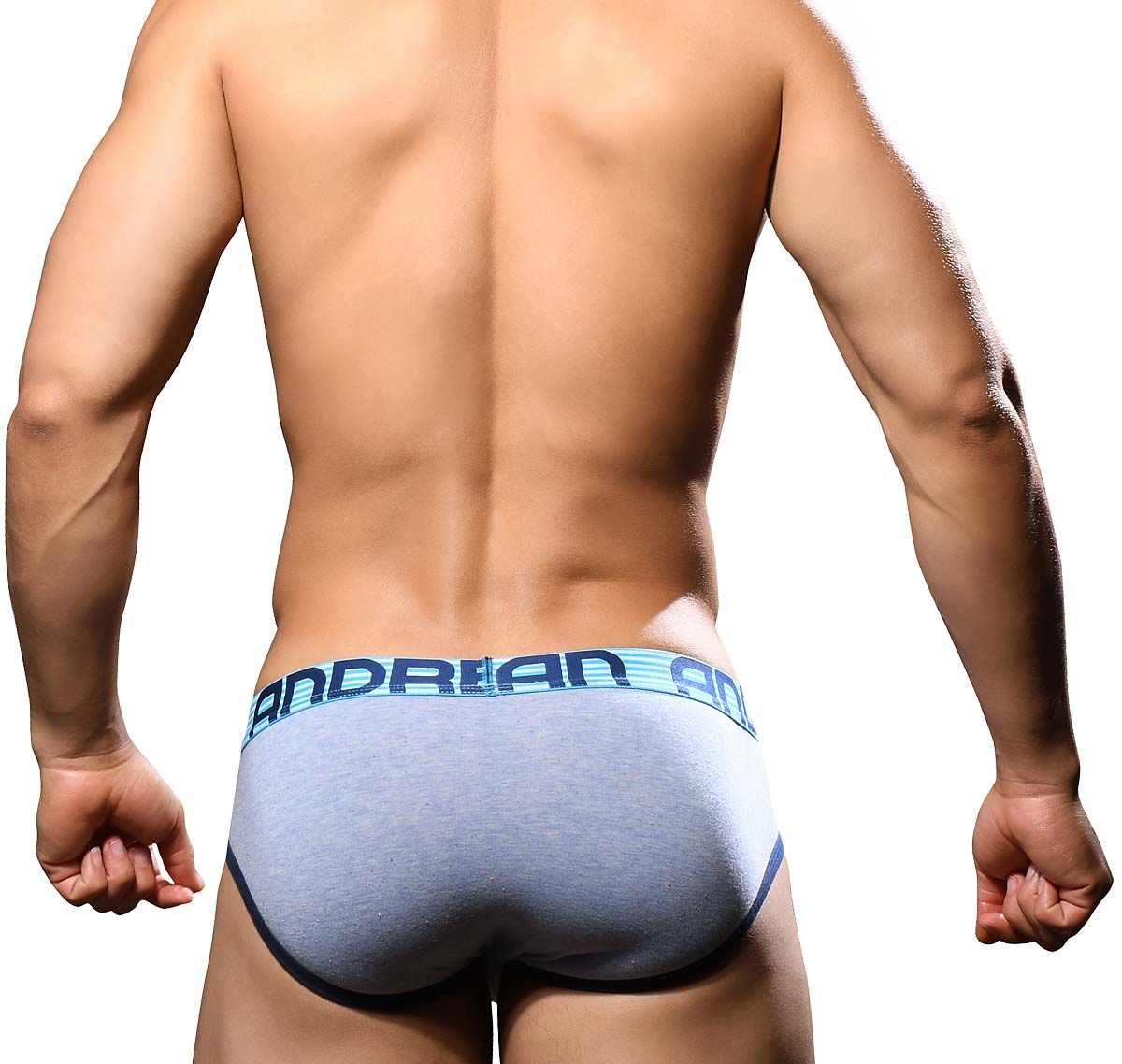 Andrew Christian Slip ALMOST NAKED ELEMENT BRIEF 92695, azul