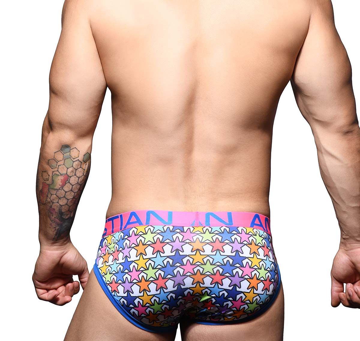 Andrew Christian Slip SUPERSTAR BRIEF w/ ALMOST NAKED 91586, multicolore
