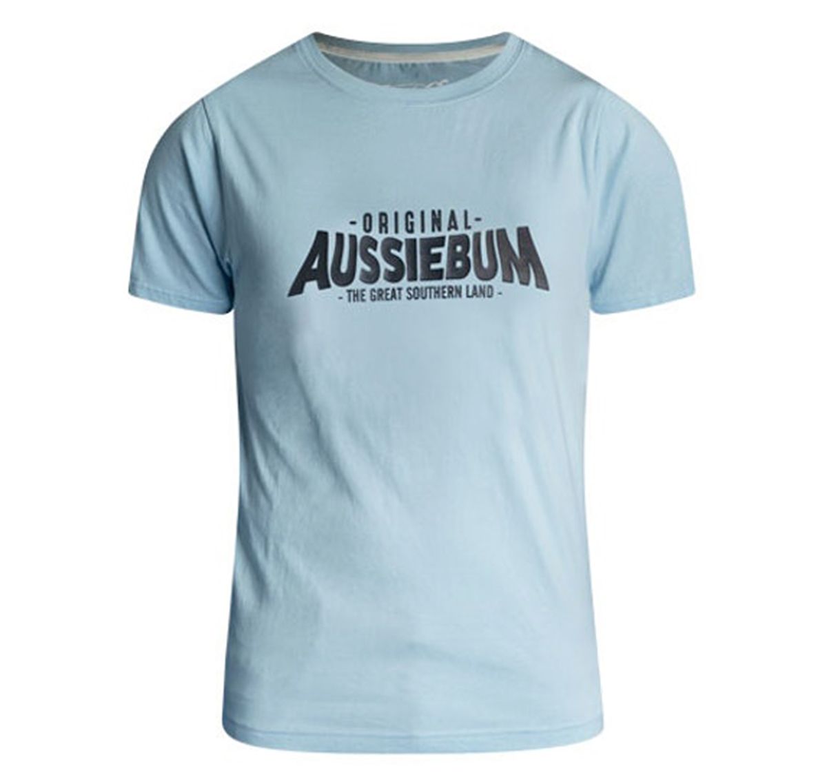 aussieBum T-Shirt DESIGNER TEE STRAYA, light blue