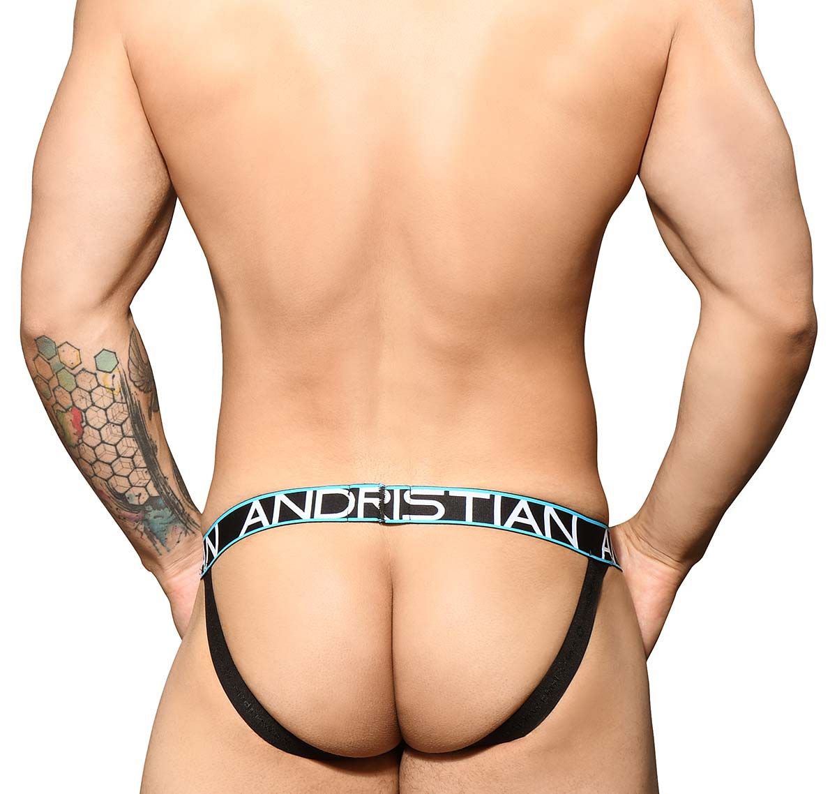 Andrew Christian Suspensorio FLY Jock w/ ALMOST NAKED 92364, gris