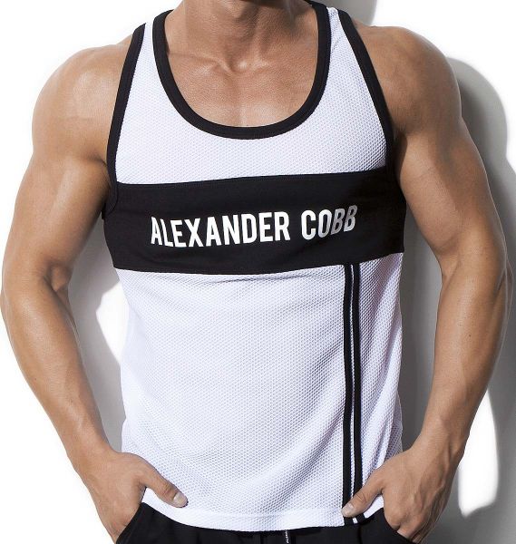 Alexander COBB Tank Top Athletic Wear TANK TOP BLACK, black