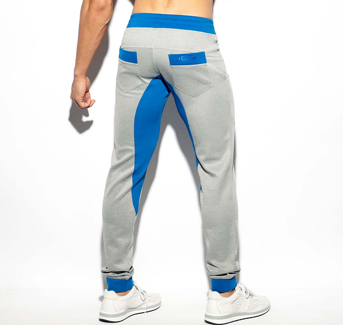 ES Collection Pantalon de sport COMBI SPORT PANT SP228, bleu