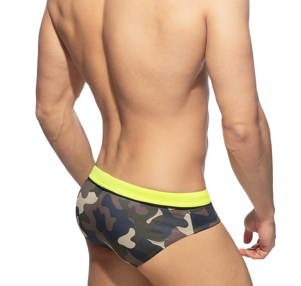 Addicted Badeslip SPORT DETAIL BINDING BRIEF ADS109, camouflage