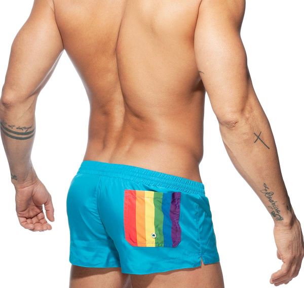 Addicted Swim shorts SAILOR MIX SHORT ADS166, turquoise