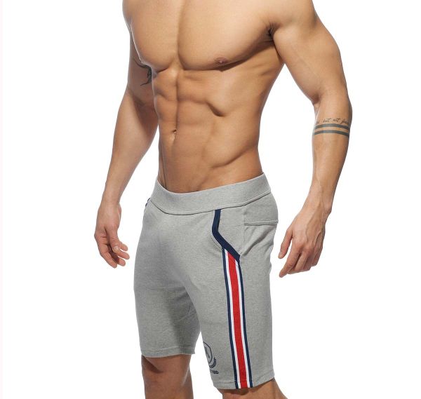Addicted Training shorts MEDIUM TIGHT PANT INTERCOTTON AD336, grey