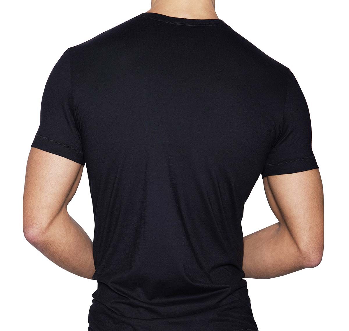 C-IN2 T-Shirt CORE DEEP V-NECK, zwart