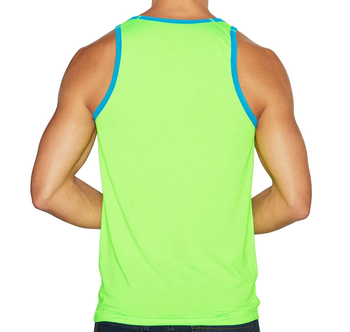 C-IN2 Tank Top SUPER BRIGHT RELAXED TANK 1006J-330, green