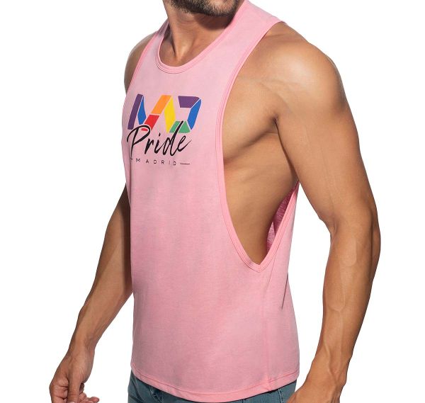 Addicted Tank Top MAD PRIDE LOW RIDER PU454, pink