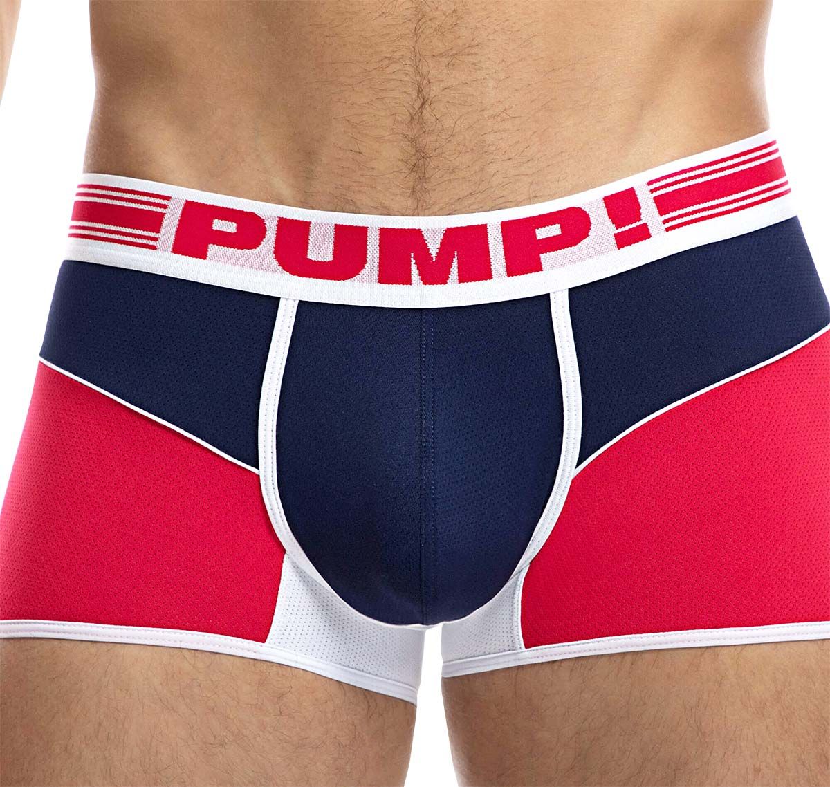 PUMP! ondergoed boxer ACADEMY FREE-FIT BOXER 11074, blauw