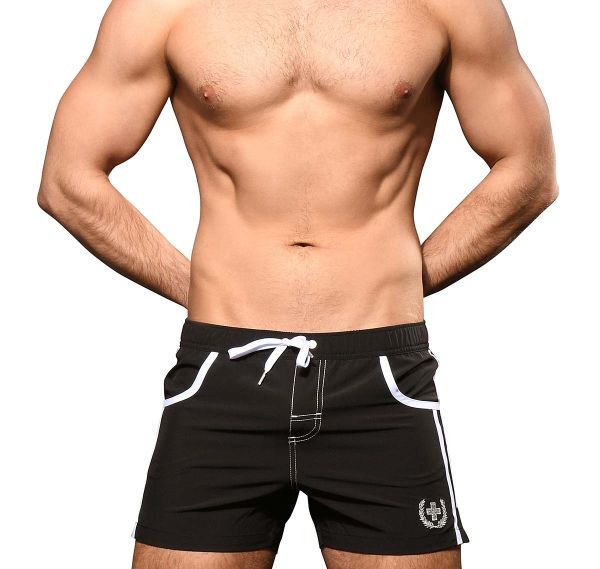 Andrew Christian Swim shorts NAVIGATOR SWIM SHORTS 70016, black