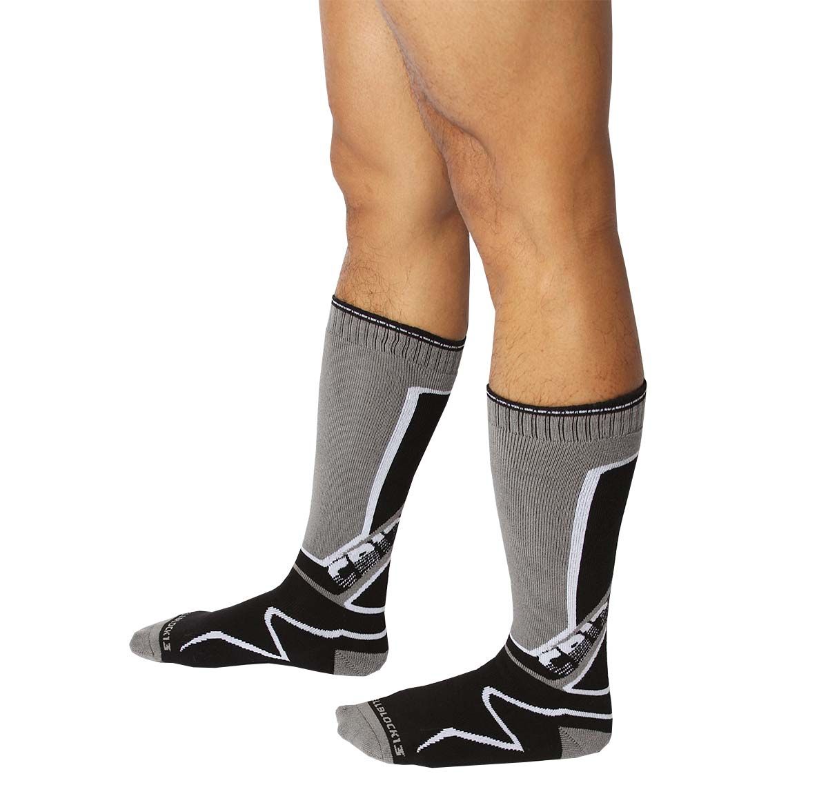 Cellblock 13 Sports socks KENNEL CLUB Mid-Calf SOCK, grey
