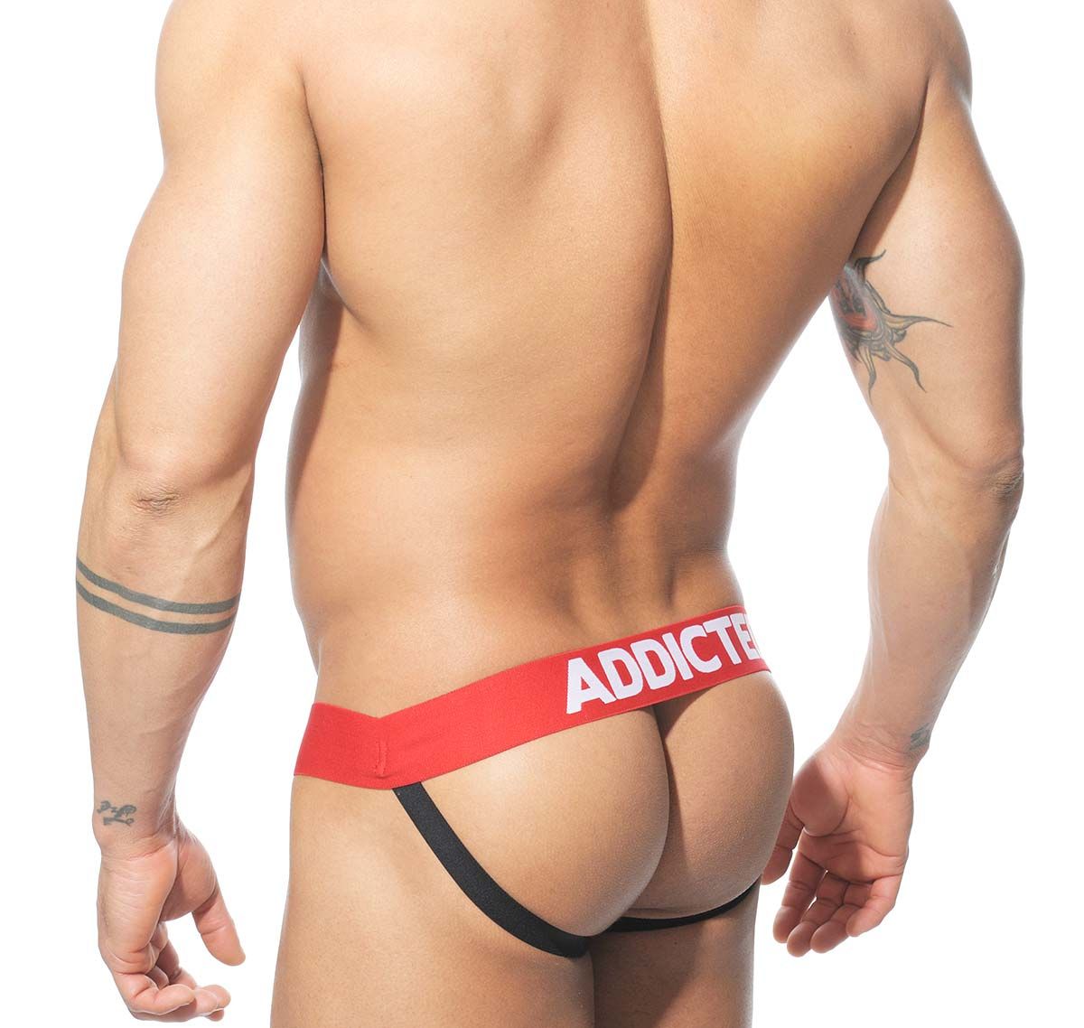 Addicted TIE-UP JOCK STRAP AD234, weiss