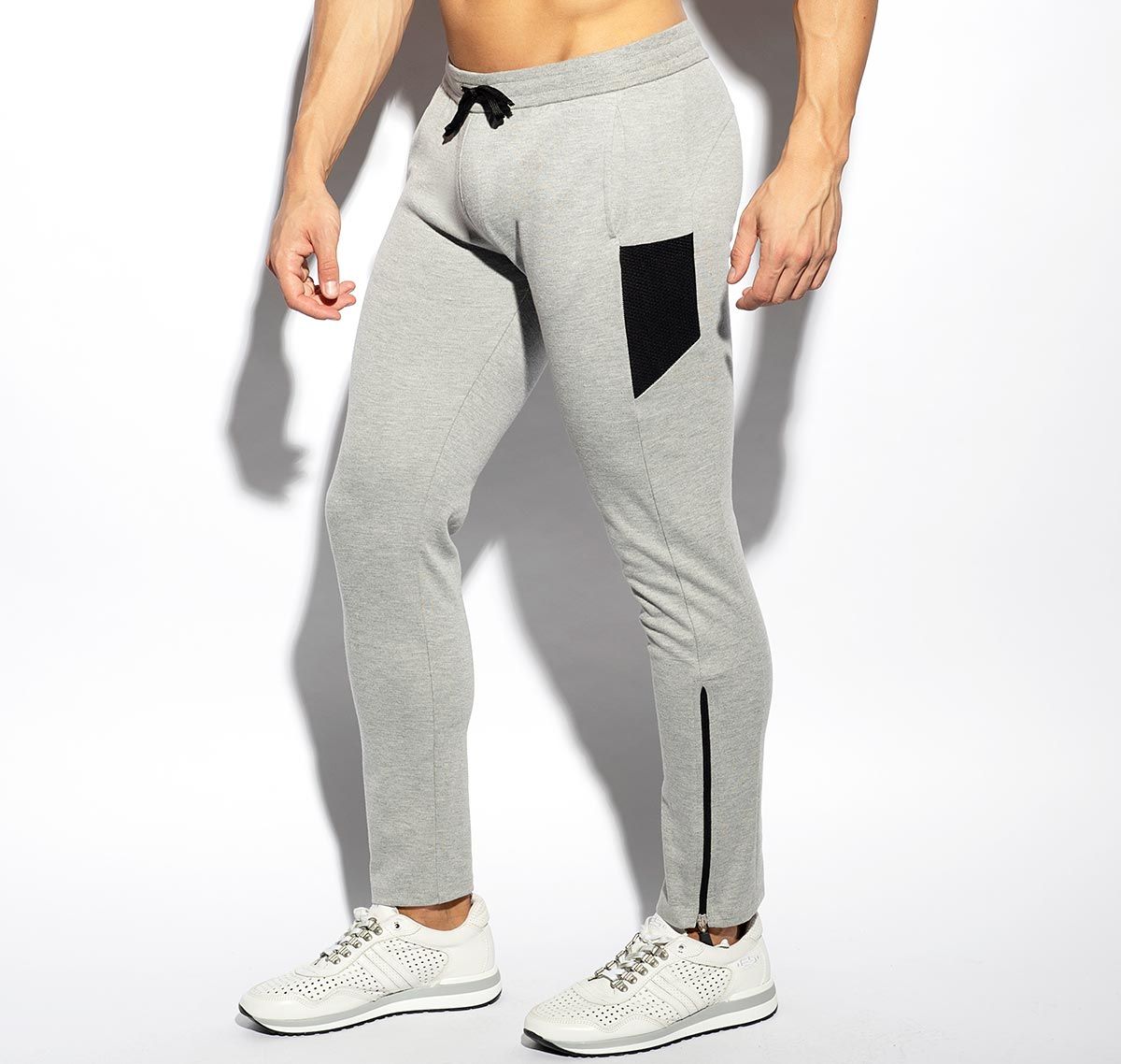 ES Collection Pantalon de sport FIRST CLASS ATHLETIC PANTS SP294, gris