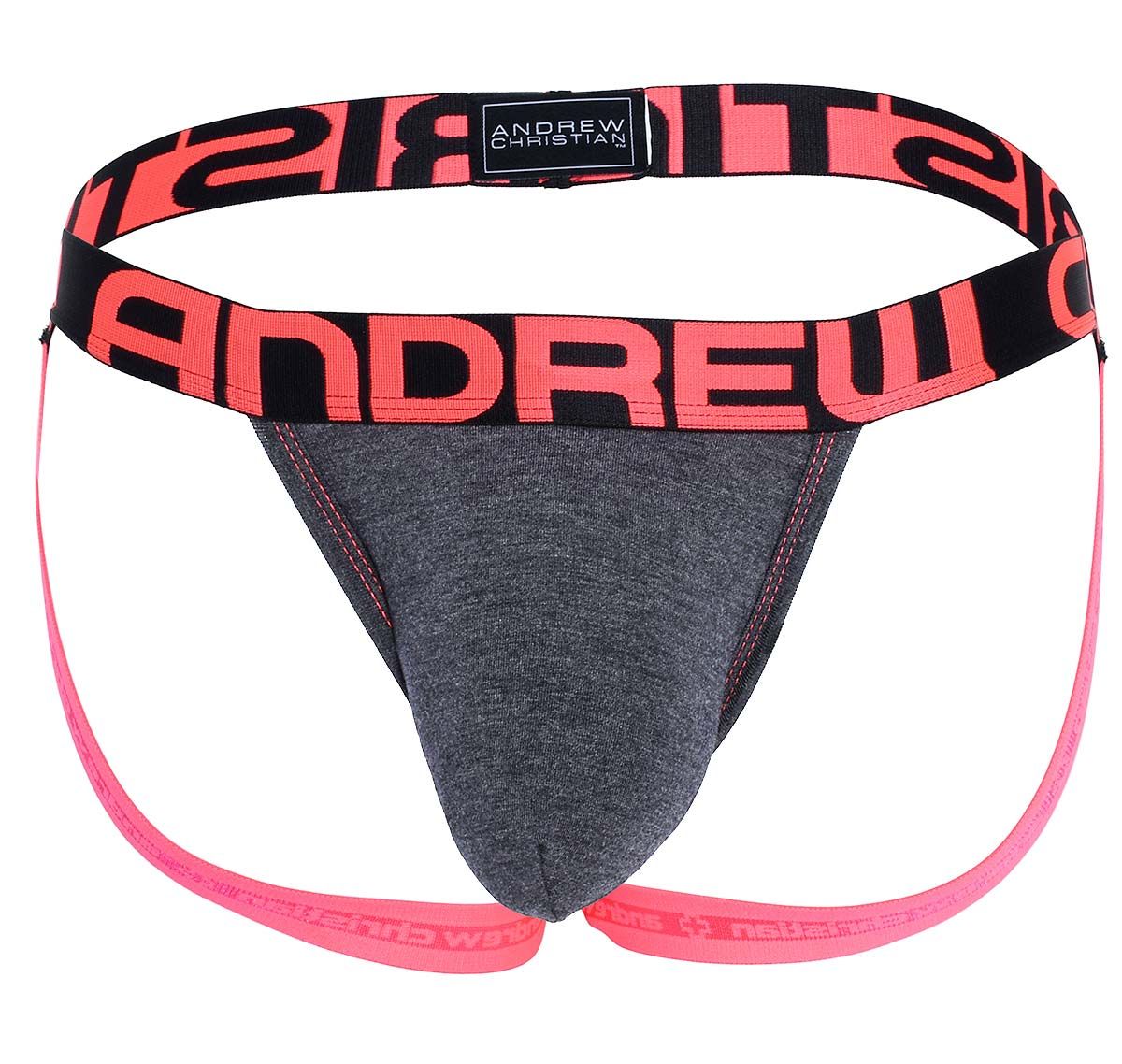 Andrew Christian Suspensorio ALMOST NAKED BAMBOO JOCK 91698, gris