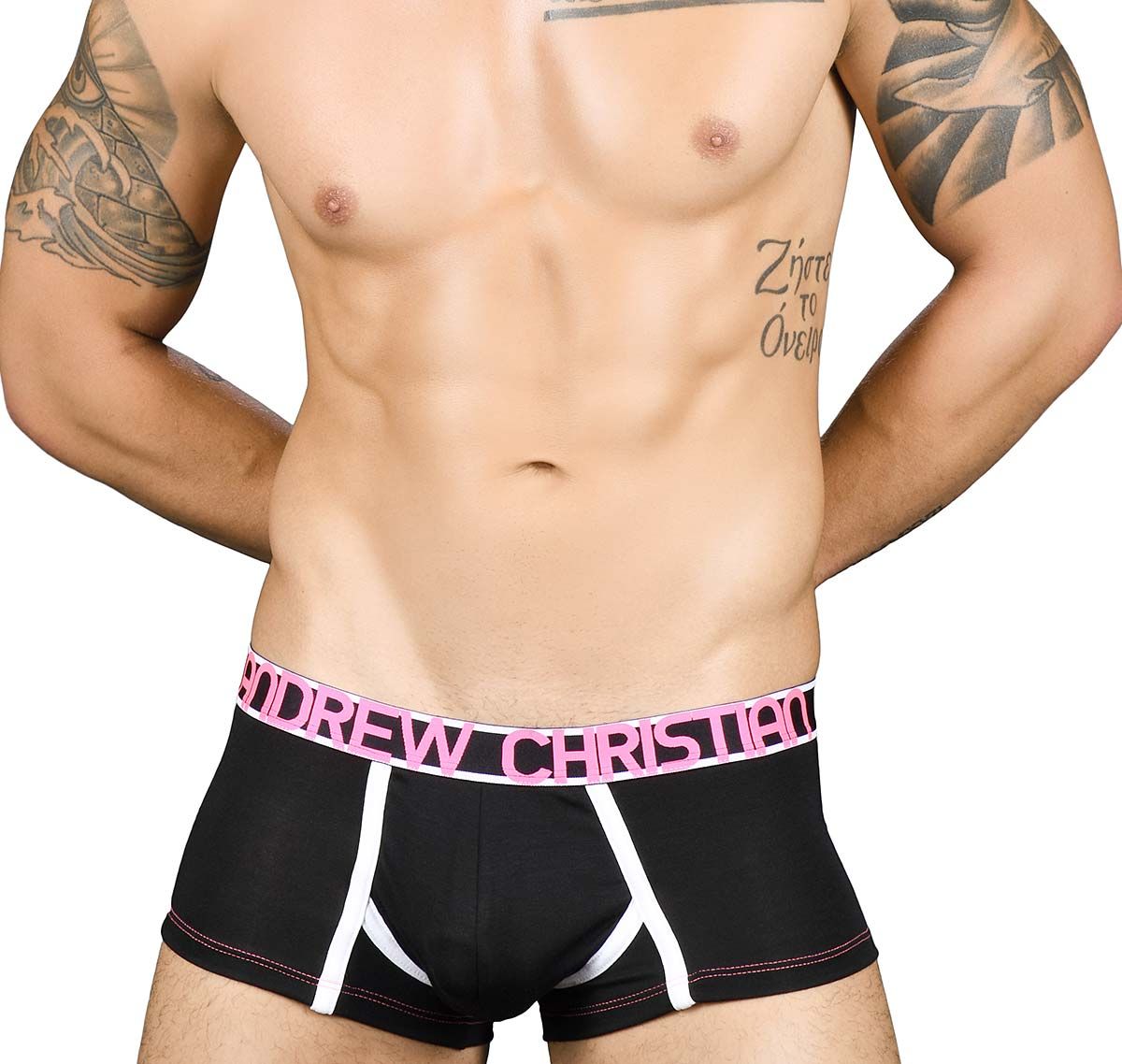 Andrew Christian Boxers COOLFLEX MODAL BOXER 91066, black