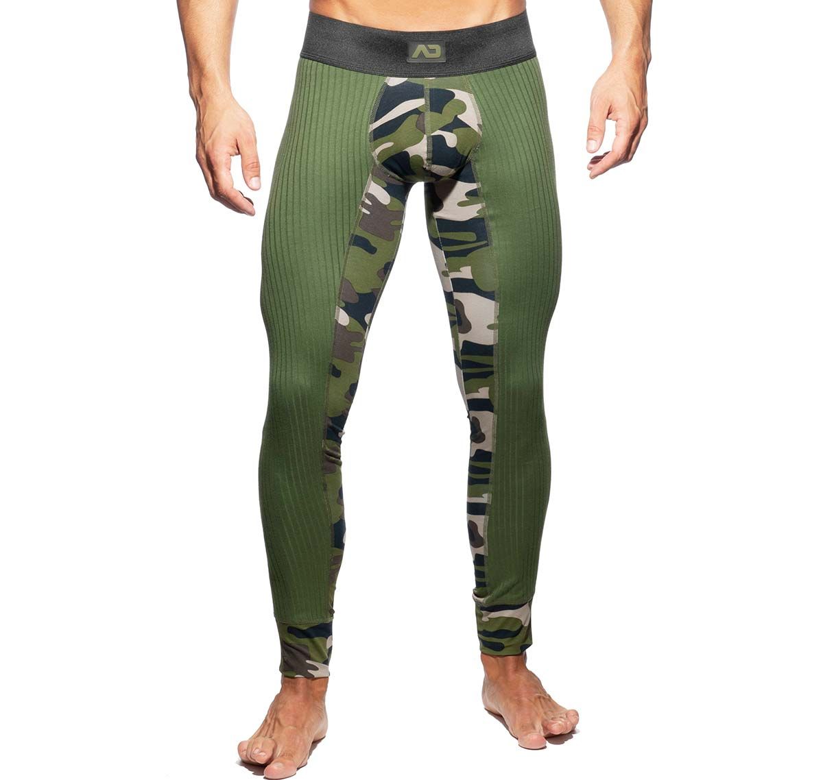 Addicted long underpants CAMO RIB LONG JOHN AD781, camouflage