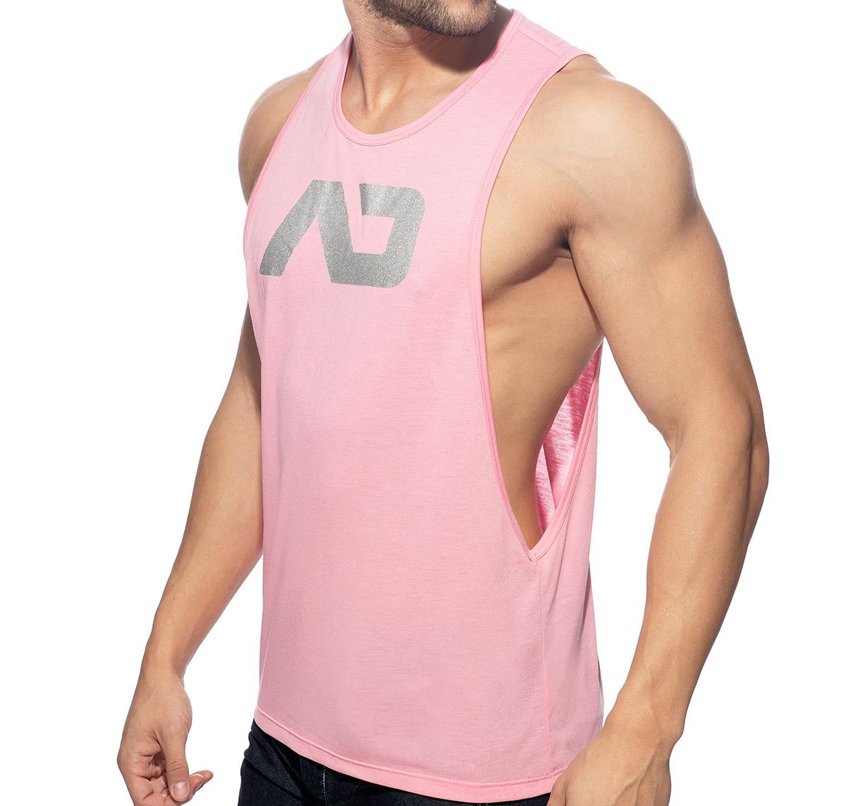 Addicted Camiseta de tirantes AD LOW RIDER AD043, rosa
