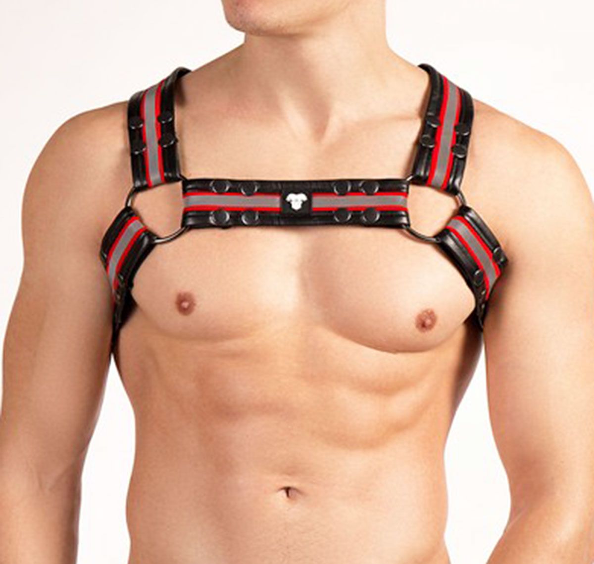 MASKULO Harness YOUNGERO. AC33, black/red
