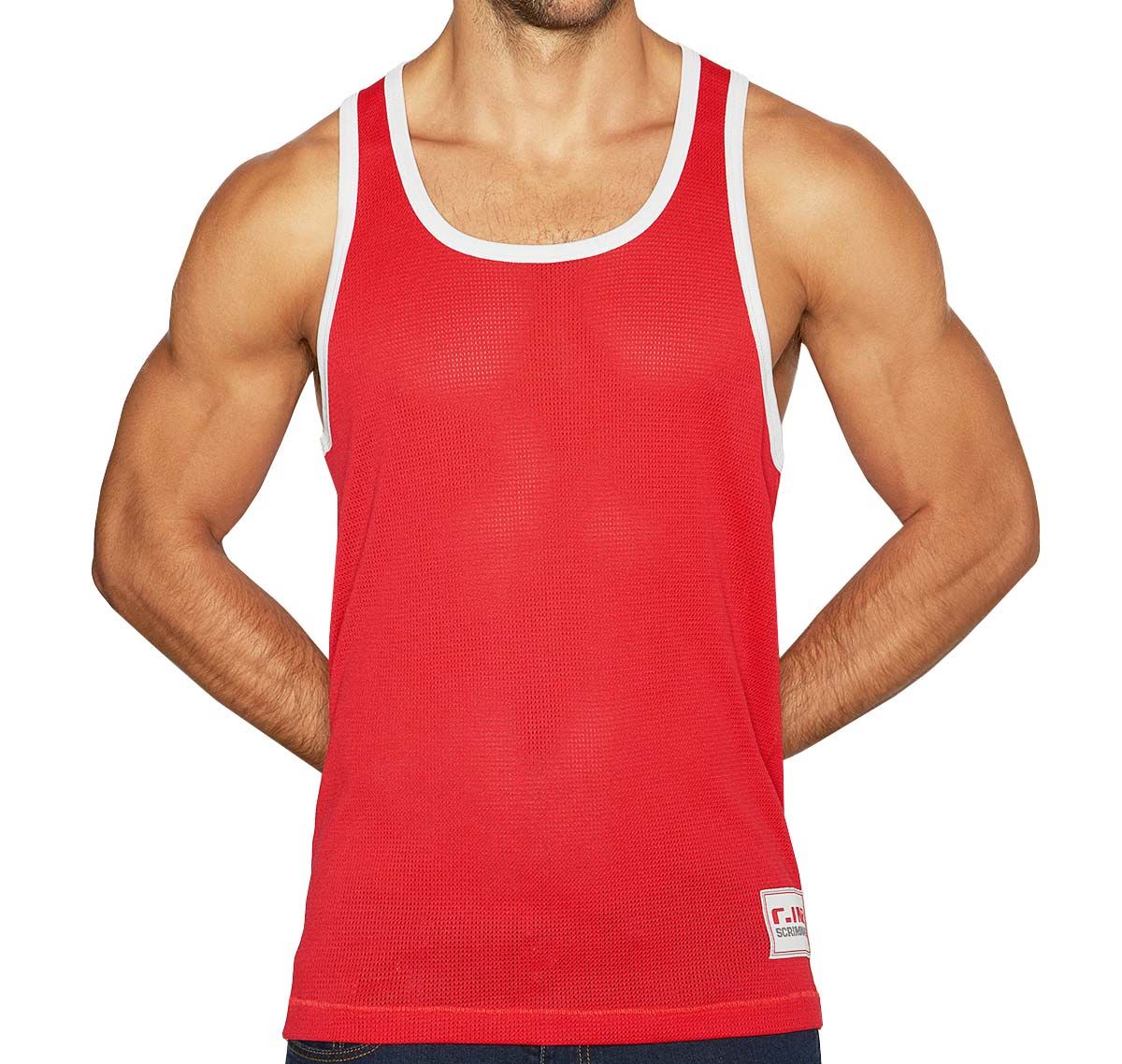 C-IN2 Canotta SCRIMMAGE RELAXED TANK 6806-615, rosso