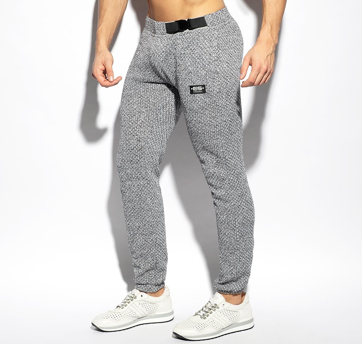 ES Collection Training pants HIGH END LONG SPIKE PANTS SP297, grey