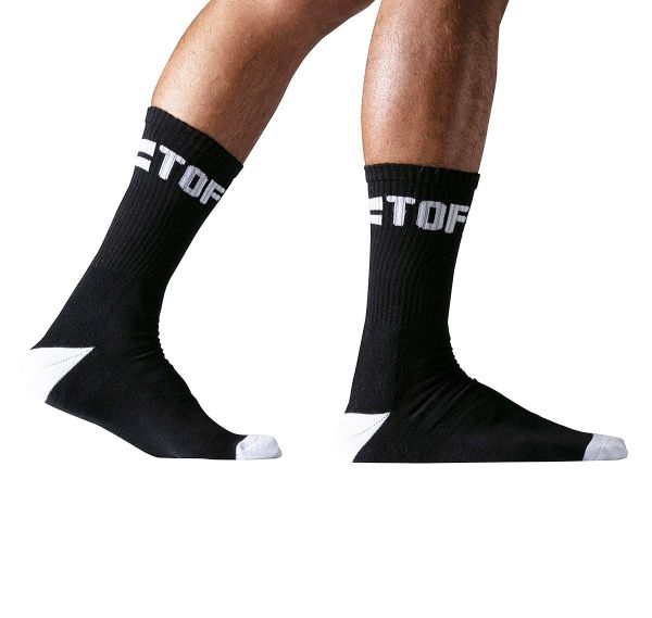TOF Sport socks SPORT SOCKS BLACK TOF232NB, black