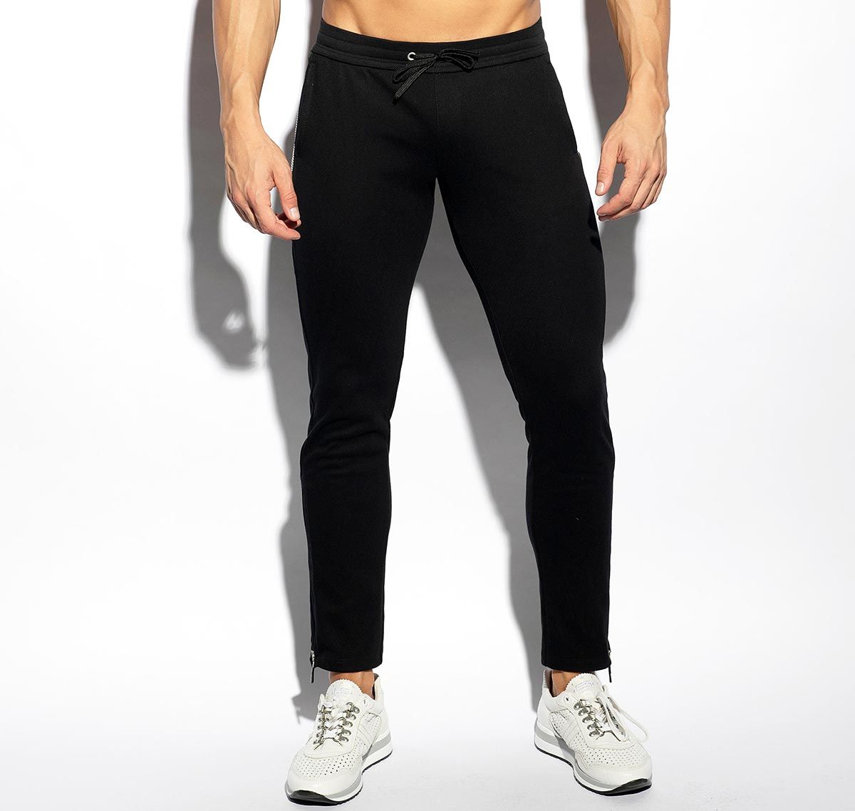 ES Collection Pantaloni sportivi lunghi FIRST CLASS ATHLETIC PANTS SP294, nero