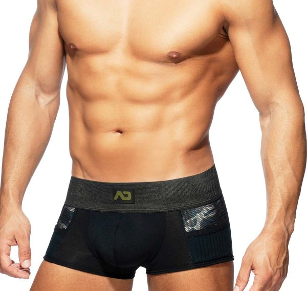 Addicted boxer ARMY COMBI TRUNK AD784, noir 