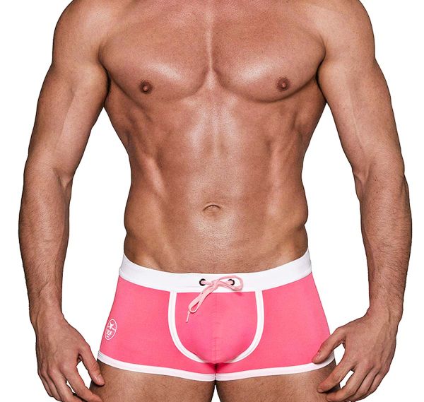 TOF Badehose NEON SWIM TRUNKS Pink TOF268PF, pink