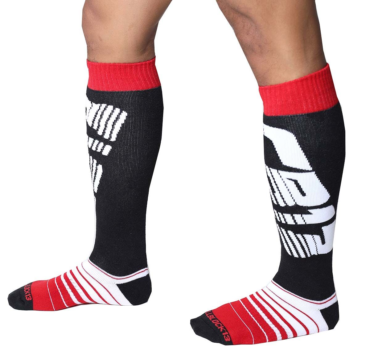 Cellblock 13 Sport socks VELOCITY 2.0 KNEE HIGH SOCK, red
