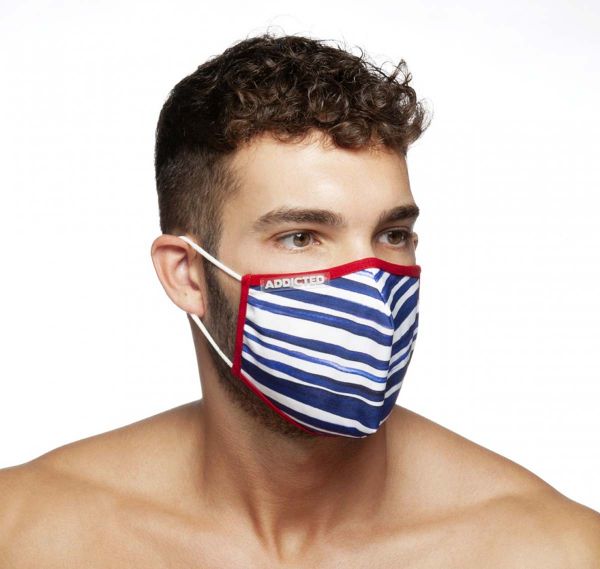 ADDICTED Face mask SAILOR MASK AC114, red