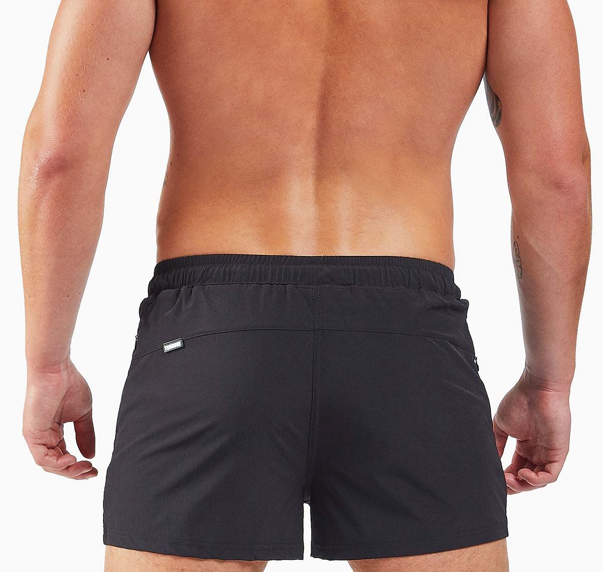 TEAMM8 Training shorts BOLT 3" SHORT, black