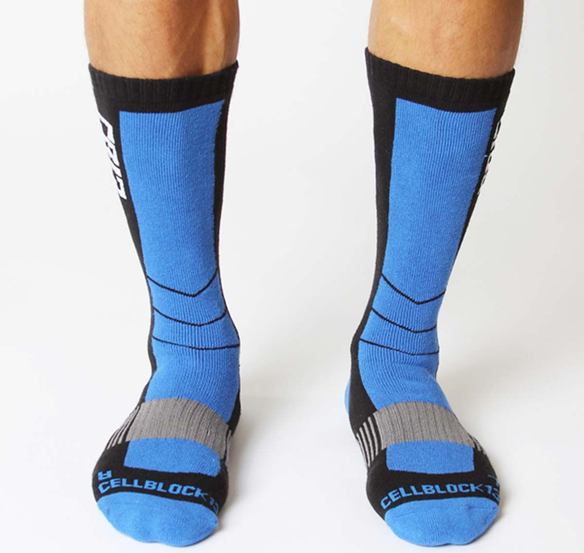 Cellblock 13 Sport socks VECTOR KNEE HIGH SOCK, blue