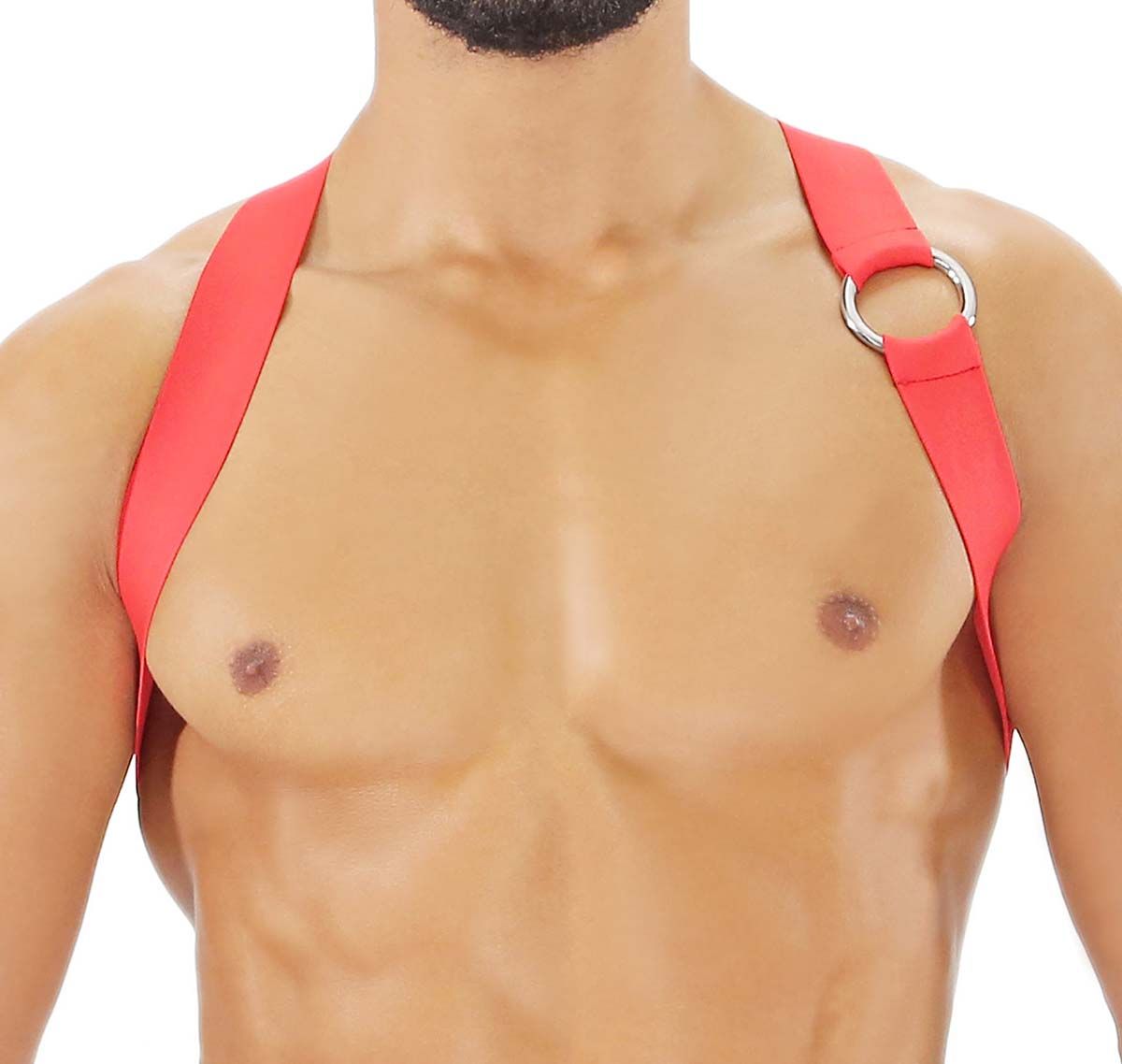 TOF Imbracatura PARTY BOY ELASTIC HARNESS RED H0018R, rosso