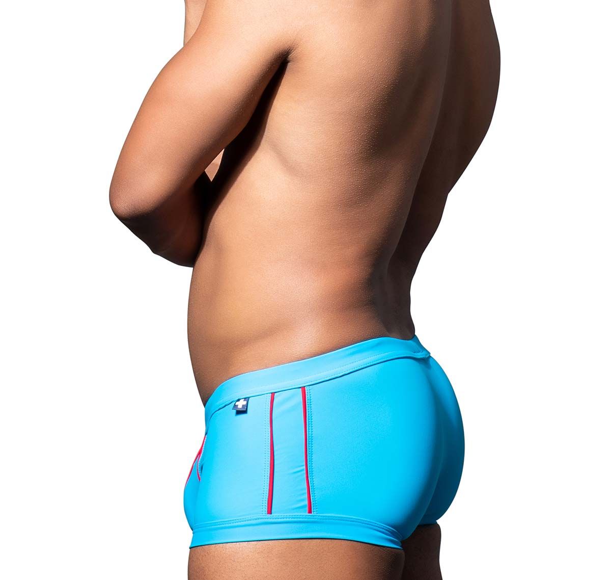 Andrew Christian zwembroek BULGE C-RING TRUNK 70070, turquoise