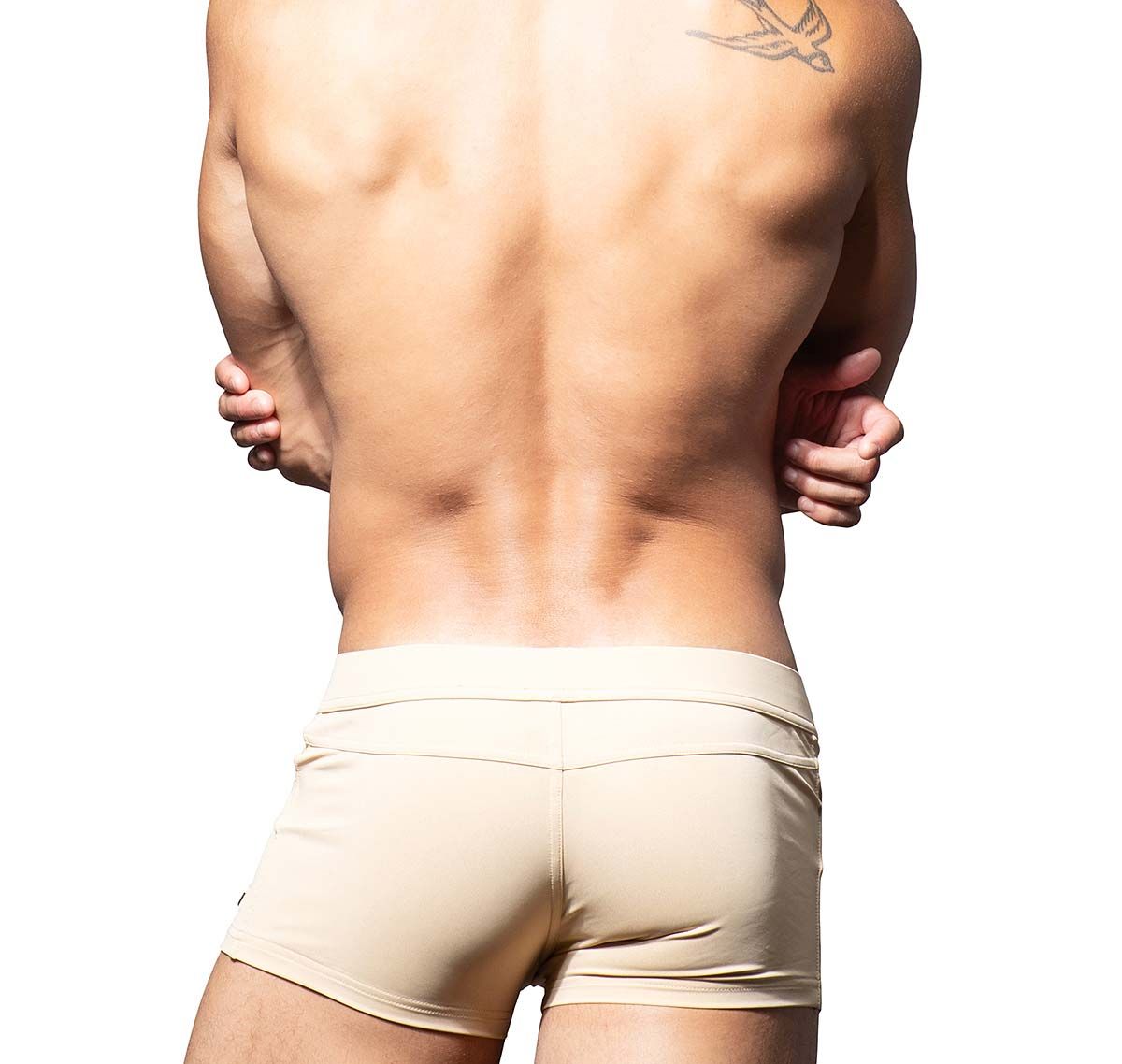 Andrew Christian zwembroek CHAMPAGNE SHIMMER TRUNK 70027, beige