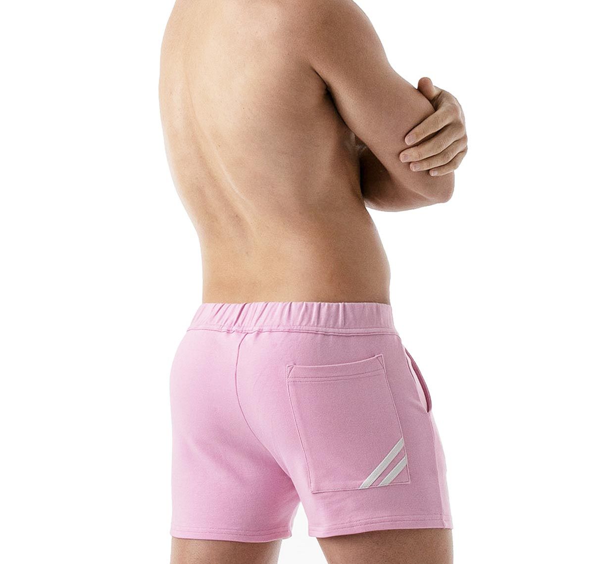 TOF Pantaloni sportivi lunghi PARIS SHORTS PURPLE SH0009PB, rosa