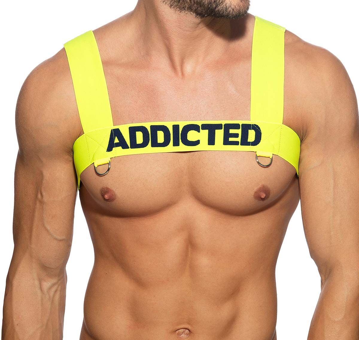 Addicted Harness NEON RING HARNESS AD1128, neon yellow