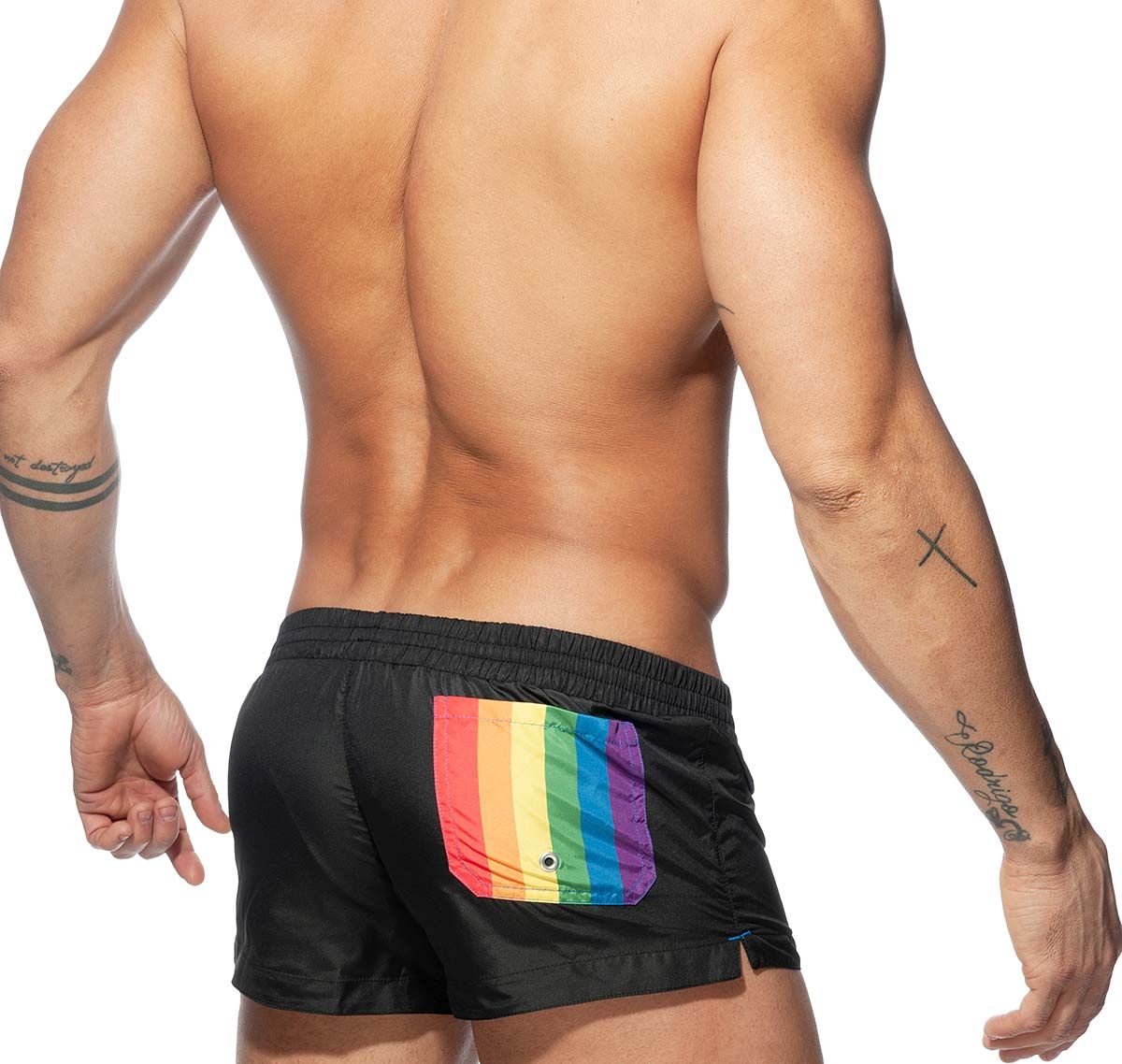 Addicted Swim shorts SAILOR MIX SHORT ADS166, black