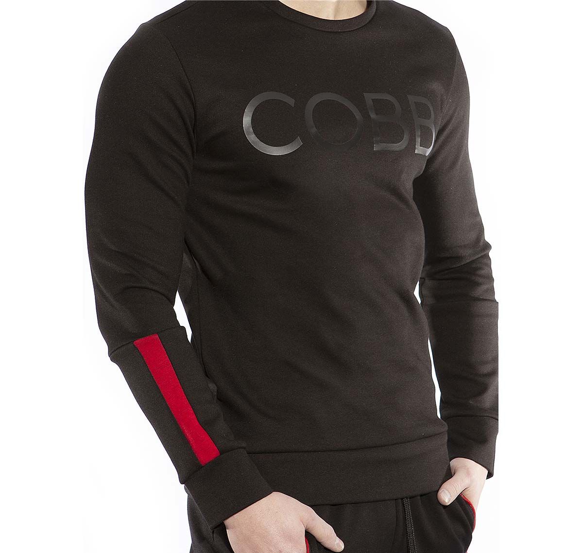 Alexander COBB Sweatshirt SWEETER BLACK, noir