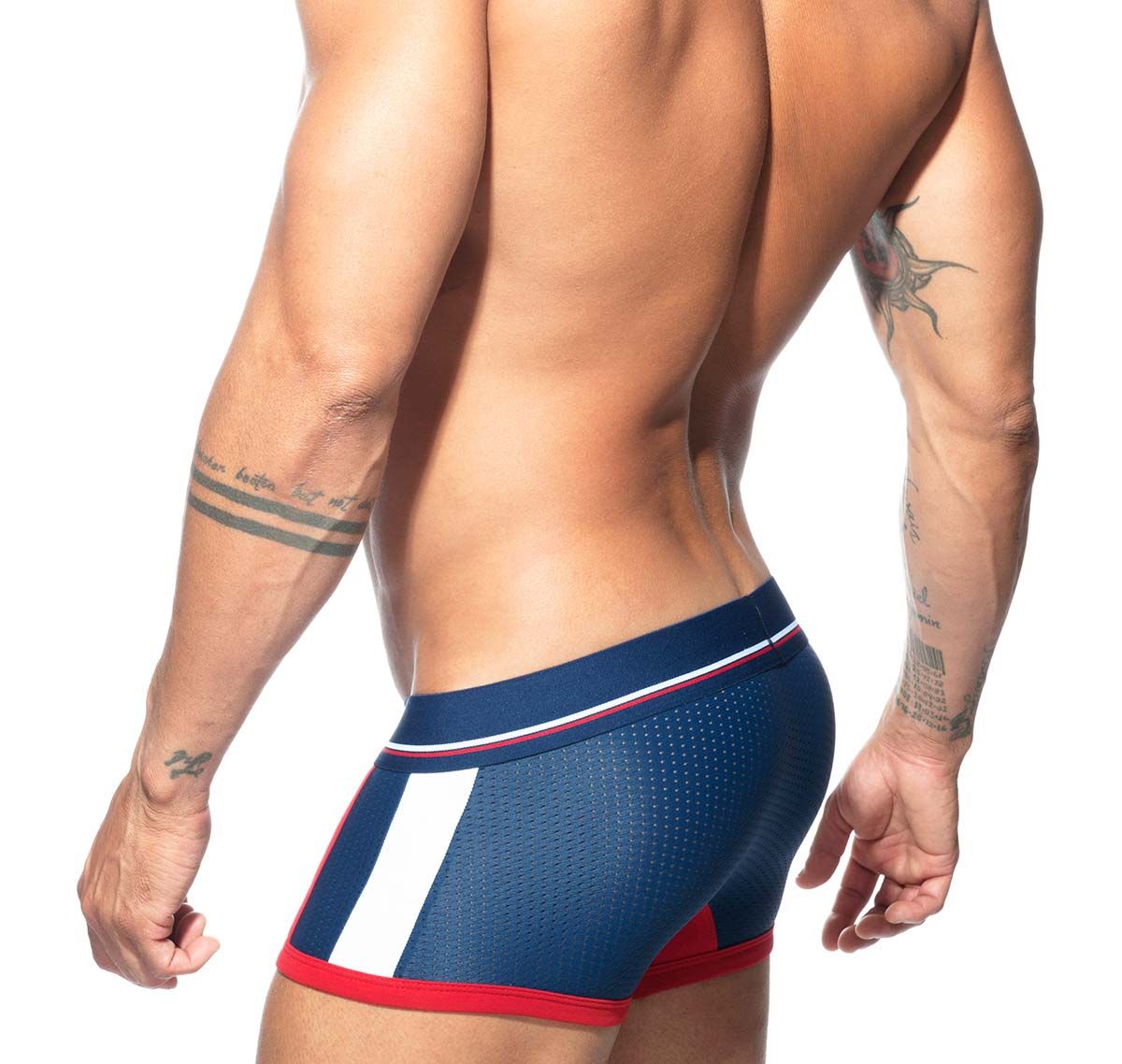 Addicted Boxer SPORT MESH TRUNK AD739, navy