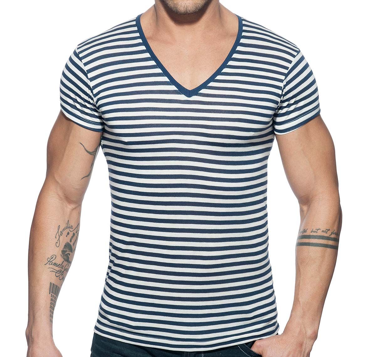 Addicted T-Shirt ADDICTED SAILOR T-SHIRT AD587, bleu marine
